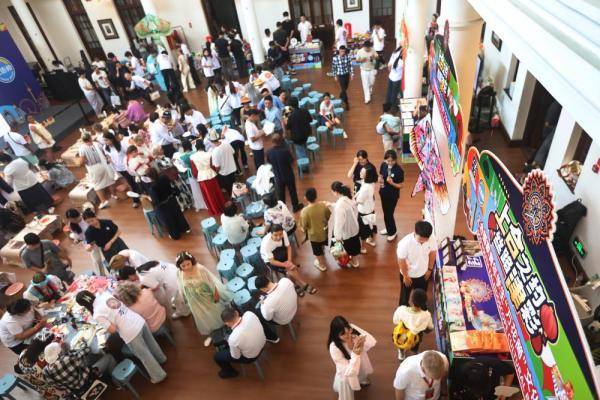【津云镜头】上合组织国家青年学生“万花筒”文化市集在津启幕